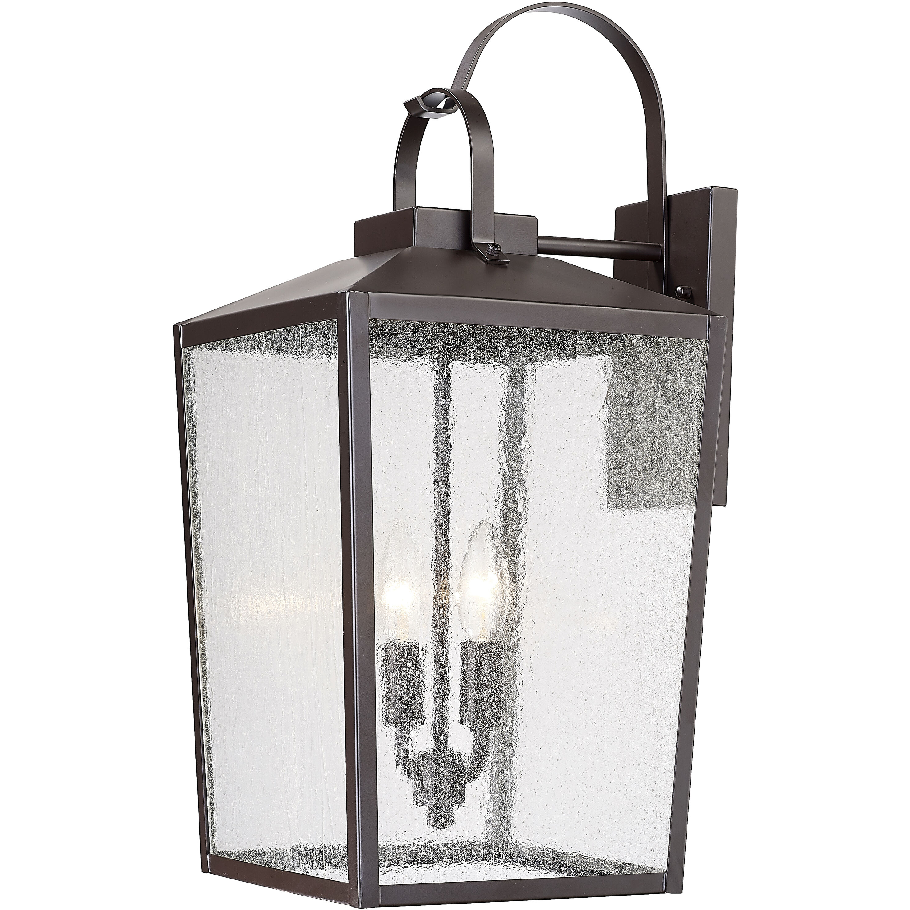 Devens 2 Light 21.75 inch Powder Coated Bronze Outdoor Wall Sconce